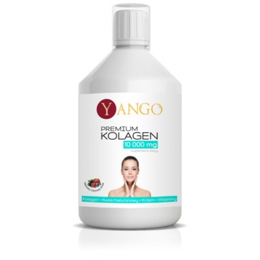 Premium Kolagen 10000mg do picia Krzem WitC 500ml