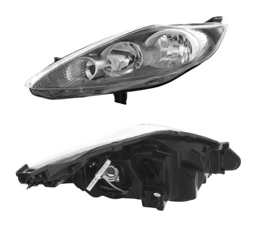 REFLEKTOR LAMPA FORD FIESTA MK7 08-13 CZARNY LEWY