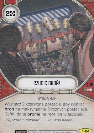 SWP PGA024 Rzucić broń! Star Wars Przeznaczenie