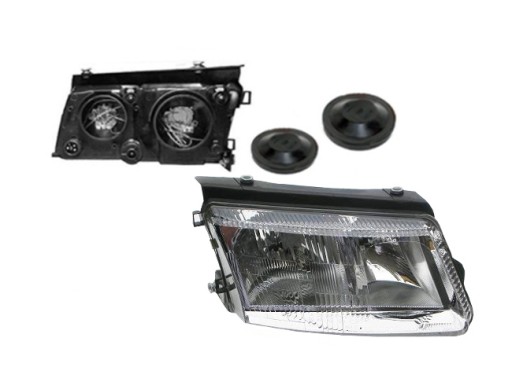 VW PASSAT B5 97-00 REFLEKTOR LAMPA H4+H7 PRAWA