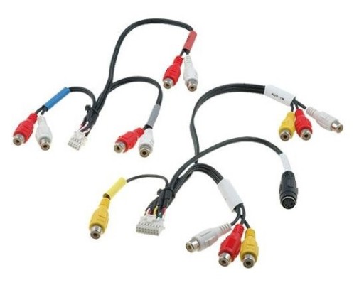 ZŁĄCZE CINCH ALPINE IVA-W505R 10/16PIN AV AV RCA