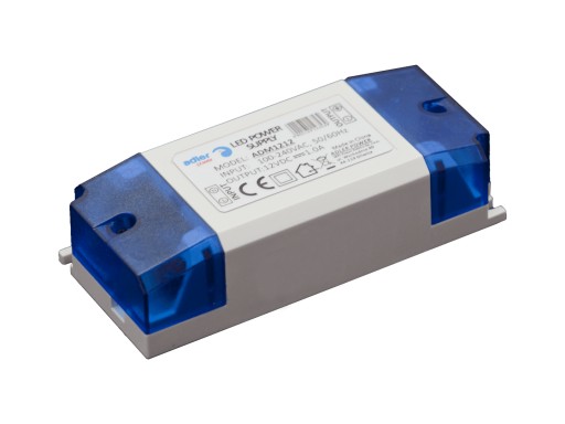 ZASILACZ LED DO TAŚM 12V 12W 1A ADM ADLER INSTALACYJNY