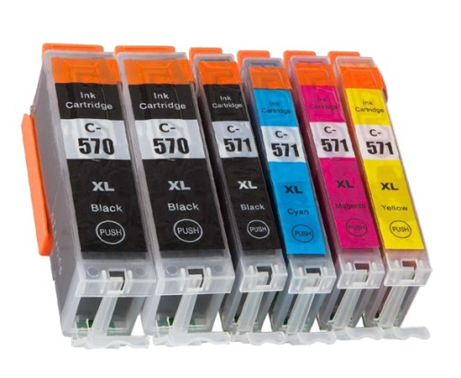 6x Tusze do CANON Pixma MG5750 MG6850 MG7750 XL
