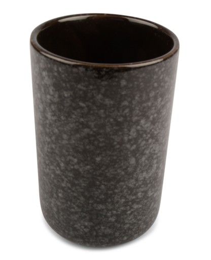 WAZON CERAMICZNY SZARY H12cm