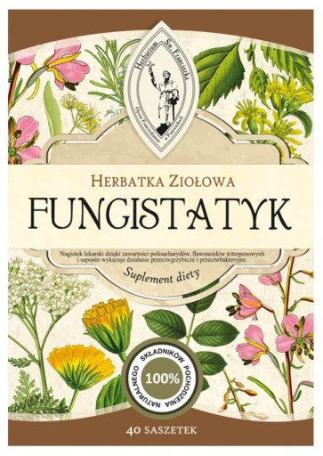 Franciszkańska Herbatka ziołowa FUNGISTATYK 40 saszetek Herbarium