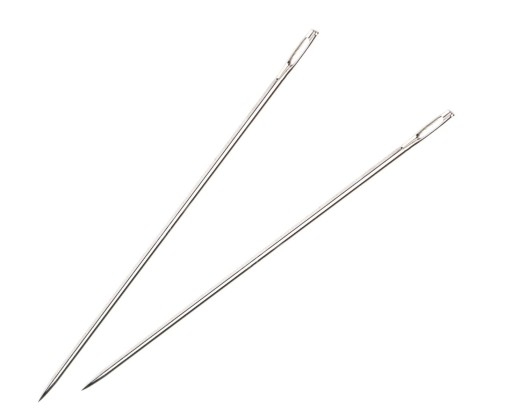 igły igła szewska tapicerska 25cm jednostronna