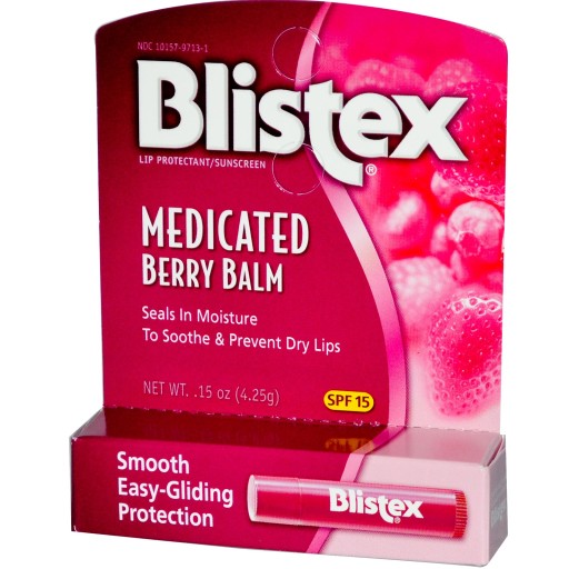 Leczniczy balsam, pomadka do ust nawilżająca berry Blistex 4,25 g SPF