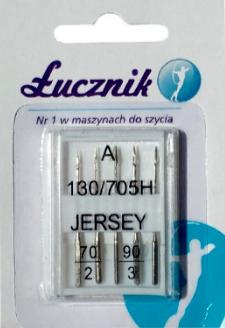 5x IGŁY DO MASZYN ŁUCZNIK 130/705H JERSEY OWERLOK