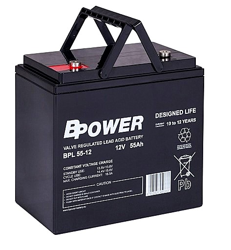 Akumulator BPOWER BPL 55-12 55Ah 12V AGM