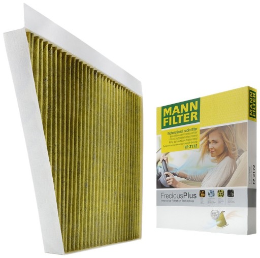 MANN Filtr kabinowy ANTYALERGICZNY E W211 CLS 219