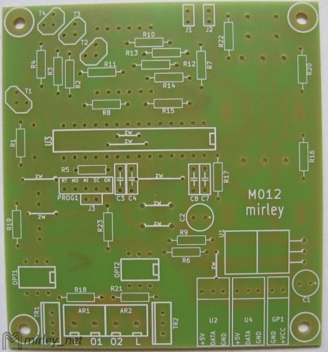 [MIRLEY][M012A] Prosty Sterownik CO - PCB