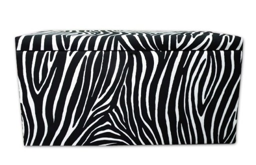 Pufa 80x40 OTWIERANA motyw Zebra producent