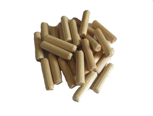 1000 x Kołki kołek meblowy drewniany fi 8x35 stolarski dybel