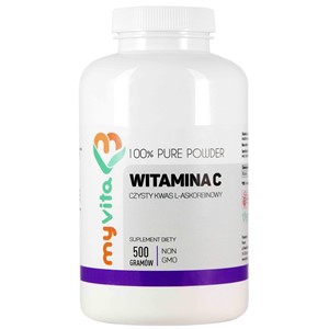 Witamina C 100% czystości - 500g Myvita