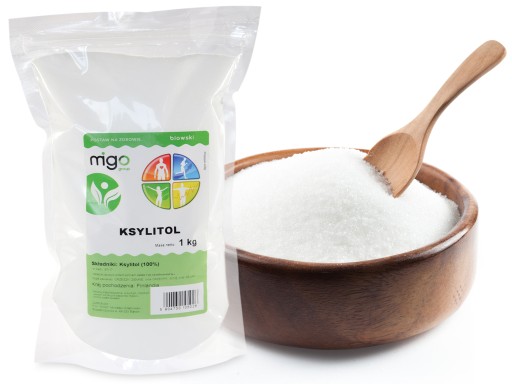 KSYLITOL FIŃSKI Cukier brzozowy XYLITOL 1Kg