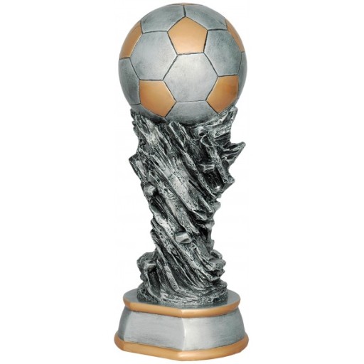 PUCHAR TROFEUM FIGURA PIŁKA NOŻNA 30 cm + GRAWER