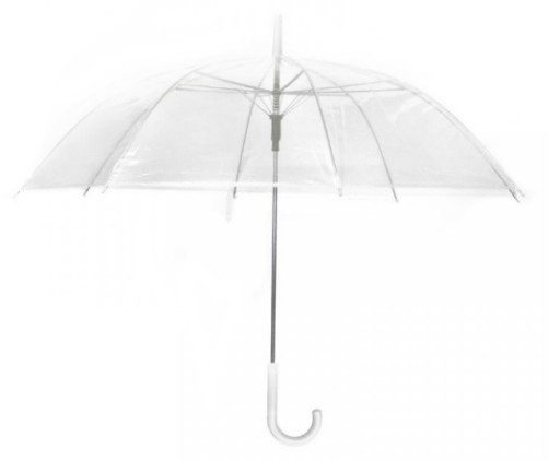 PARASOLKA TRANSPARENT ŚLUBNA ŚLUB KOMUNIA PARASOL