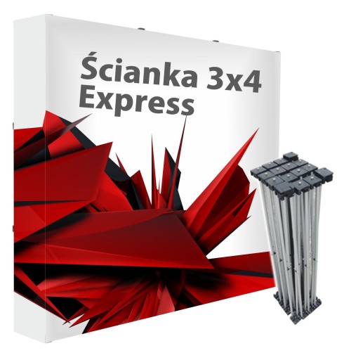 ŚCIANKA Reklamowa EXPRESS Pop Up 295x224 + PROJEKT