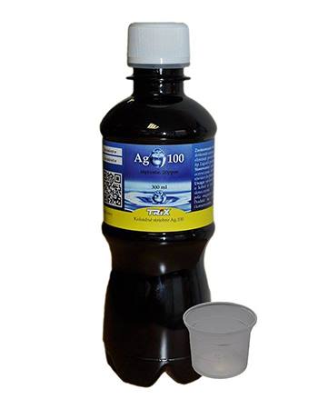 NANO SREBRO KOLOIDALNE 300 ml 20 ppm PLAST