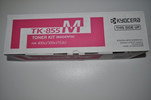 NOWY ORYGINALNY TONER KYOCERA TK-855M