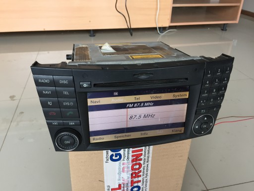 RADIO NAWIGACJA COMAND MERCEDES CLS 219 211 SD CD