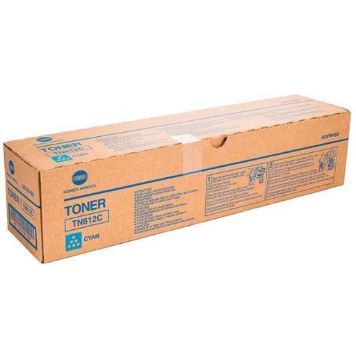 Toner MINOLTA C6501 C5501 TN612 TN-612 Cyan oryg