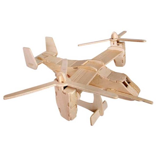 PUZZLE DREWNIANE 3D SAMOLOT V-22 OSPREY