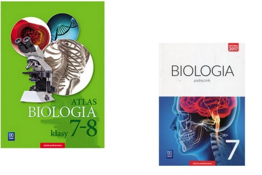 Biologia 7 Podręcznik SP KŁOS WSIP+ Atlas. 7-8