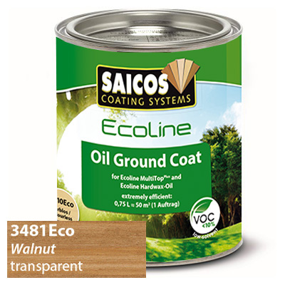 SAICOS OLEJ GRUNTUJĄCY - 3481 orzech - 0,75L