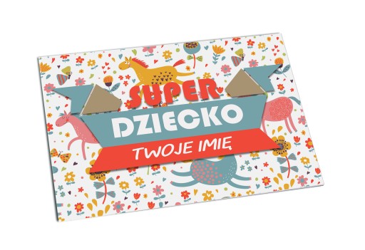 MAGNES na LODÓWKĘ DZIEŃ DZIECKA SZKOŁA TWOJE IMIĘ