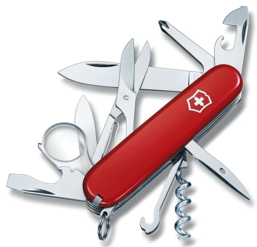 Victorinox 1.6703, scyzoryk Explorer, 91 mm, 16 funkcji, nożyczki, lupka