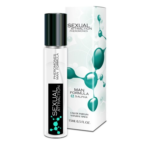 SEXUAL ATTRACTION MĘSKIE PERFUMY Z FEROMONAMI 15ml