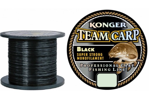 ŻYŁKA KARPIOWA TEAM CARP BLACK KONGER 0,22/600m