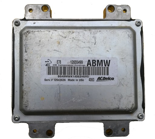 ECU OPEL CHEVROLET 1.4 1.6 12655499 ABMW NOWY