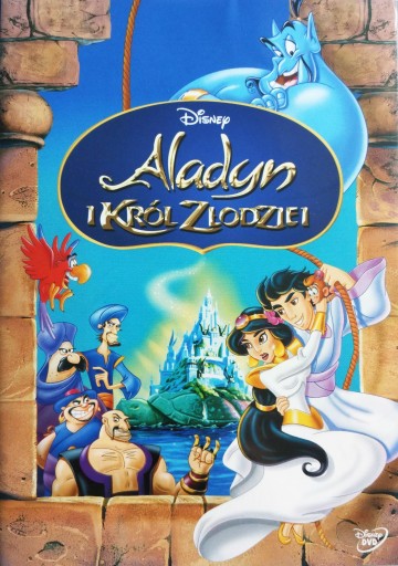 DVD ALADYN I KRÓL ZŁODZIEI - DISNEY - FOLIA