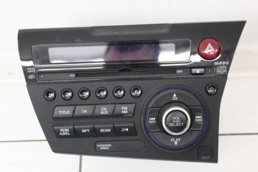 HONDA CR-Z RADIO CD MP3 WMA ODTWARZACZ ANG