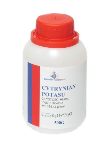 CYTRYNIAN POTASU - SPOŻYWCZY- E332 - 500G