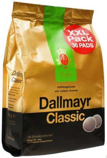 KAWA DALLMAYR CLASSIC 36 pads DO SENSEO saszetki