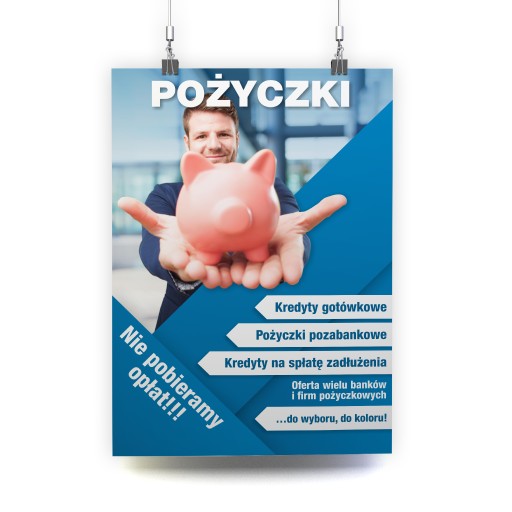 PLAKATY PLAKAT A2 50szt. REKLAMA FOTO