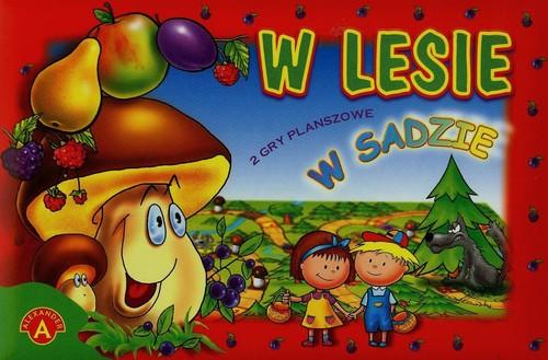 W lesie W sadzie planszówka kostki rekwizyty