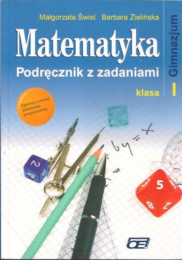 MATEMATYKA 1 / PODRĘCZNIK Z ZADANIAMI M.ŚWIST.