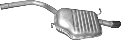 TLUMIK KONCOWY AUDI A4 B6 B7 1.6 WYDECH OBEJMA ORG