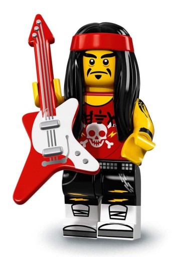 LEGO MINIFIGURES NINJAGO GITARZYSTA GONGI 71019