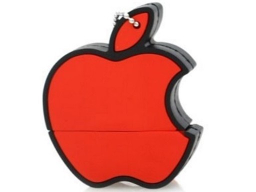 PENDRIVE 32 GB 3.0 USB JABŁKO APPLE CZERWONE