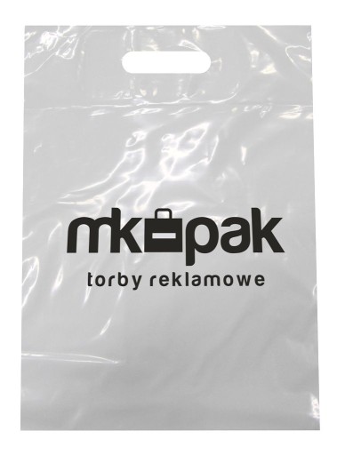 Reklamówki Torby Foliowe z Nadrukiem 30x40 1000 sz