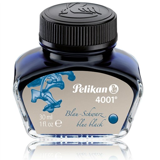 PELIKAN atrament tusz do pióra 4001 30ml GRANATOWY