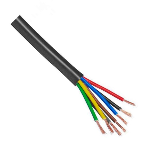 PRZEWÓD 7 ŻYŁ KABEL YLYS 6x1mm + 1x1,5mm przyczepa