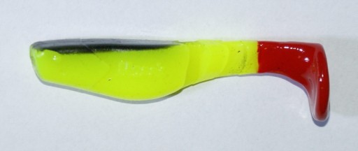 Manns PREDATOR 70mm Żółty fluo czar. grz,czerw.ogo