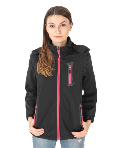 Kurtka Damska Termoaktywna Softshell 7201-01 r L