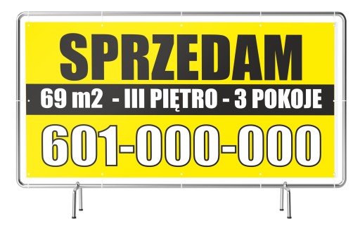 Baner SPRZEDAM - WYNAJMĘ Dom/Mieszkanie 26 wzorów